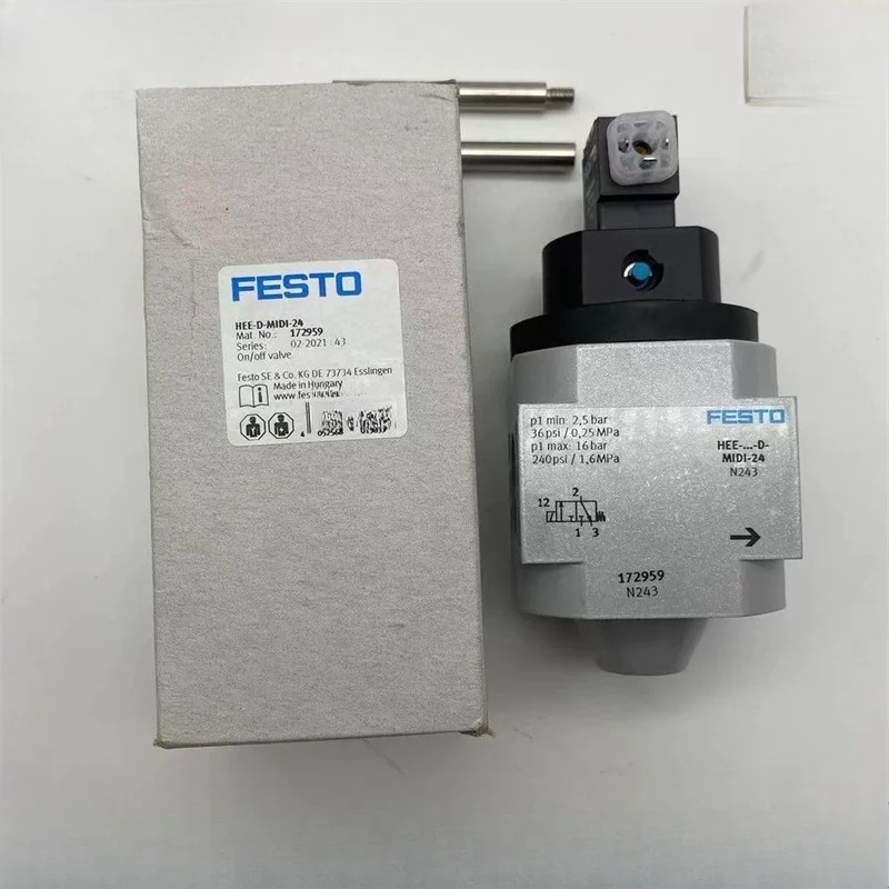 Parts forFESTO Festo Switch Valve HEE D MINI 230 172958 LRB D O-MINI 197535
Parts forFESTO Festo Switch Valve HEE D MINI 230 172958 LRB D O-MINI 197535