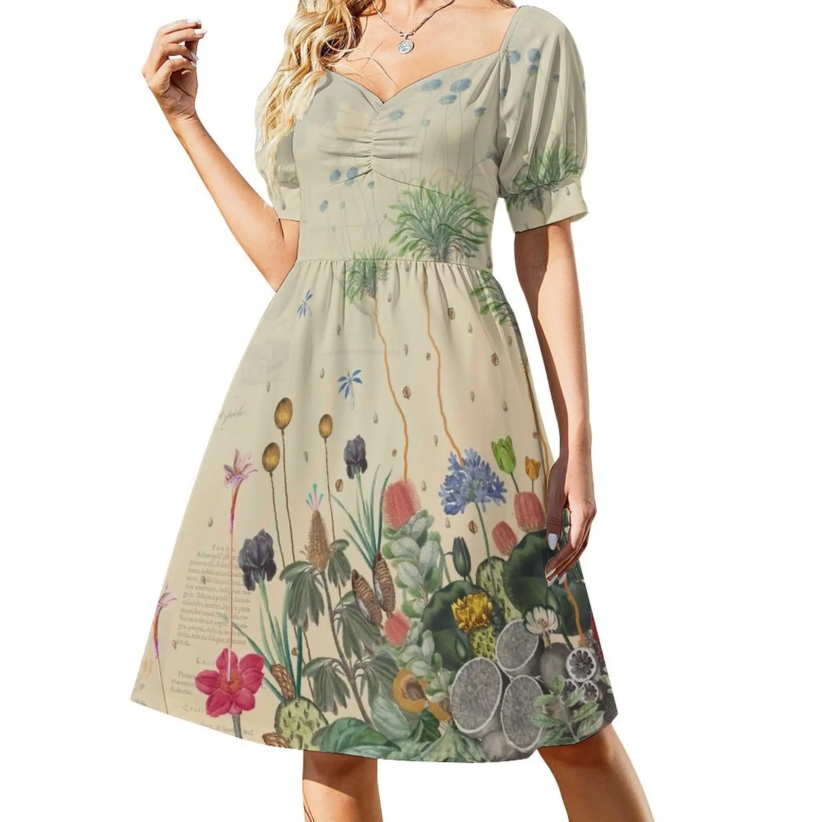 FANTASTIC BOTANICAL Short Sleeved Dress Long dresses summer dresses ladies 2025 Dress
FANTASTIC BOTANICAL Short Sleeved Dress Long dresses summer dresses ladies 2025 Dress