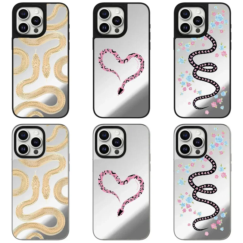 Snake Year Black Silver Border Mirror IPhone 12 13 14 15 16 Pro Max Case - Protective IPhone Case with MagSafe
Snake Year Black Silver Border Mirror IPhone 12 13 14 15 16 Pro Max Case - Protective IPhone Case with MagSafe