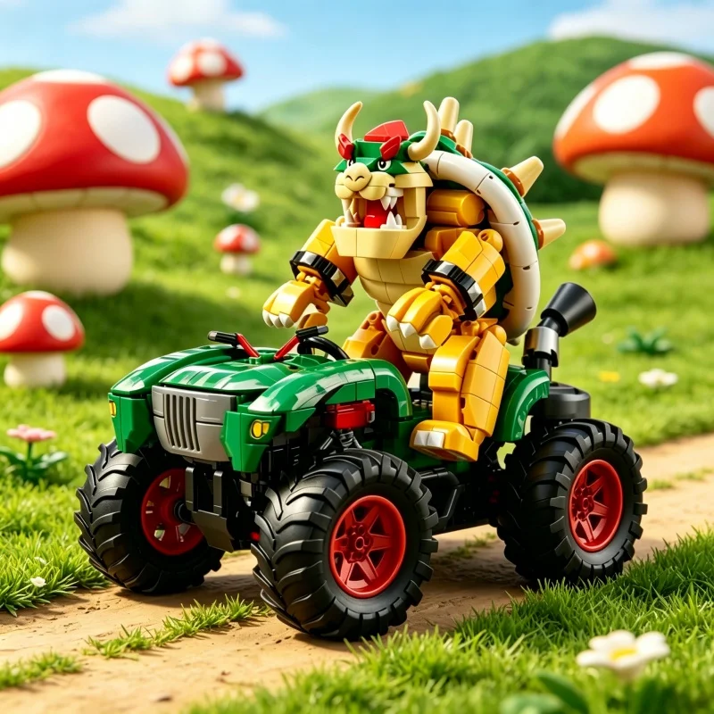 Mechanical Building Block Ornament Large Monster Figure With Off Road Quad Bike Assemble Model Collectible Bricks
Mechanical Building Block Ornament Large Monster Figure With Off Road Quad Bike Assemble Model Collectible Bricks
