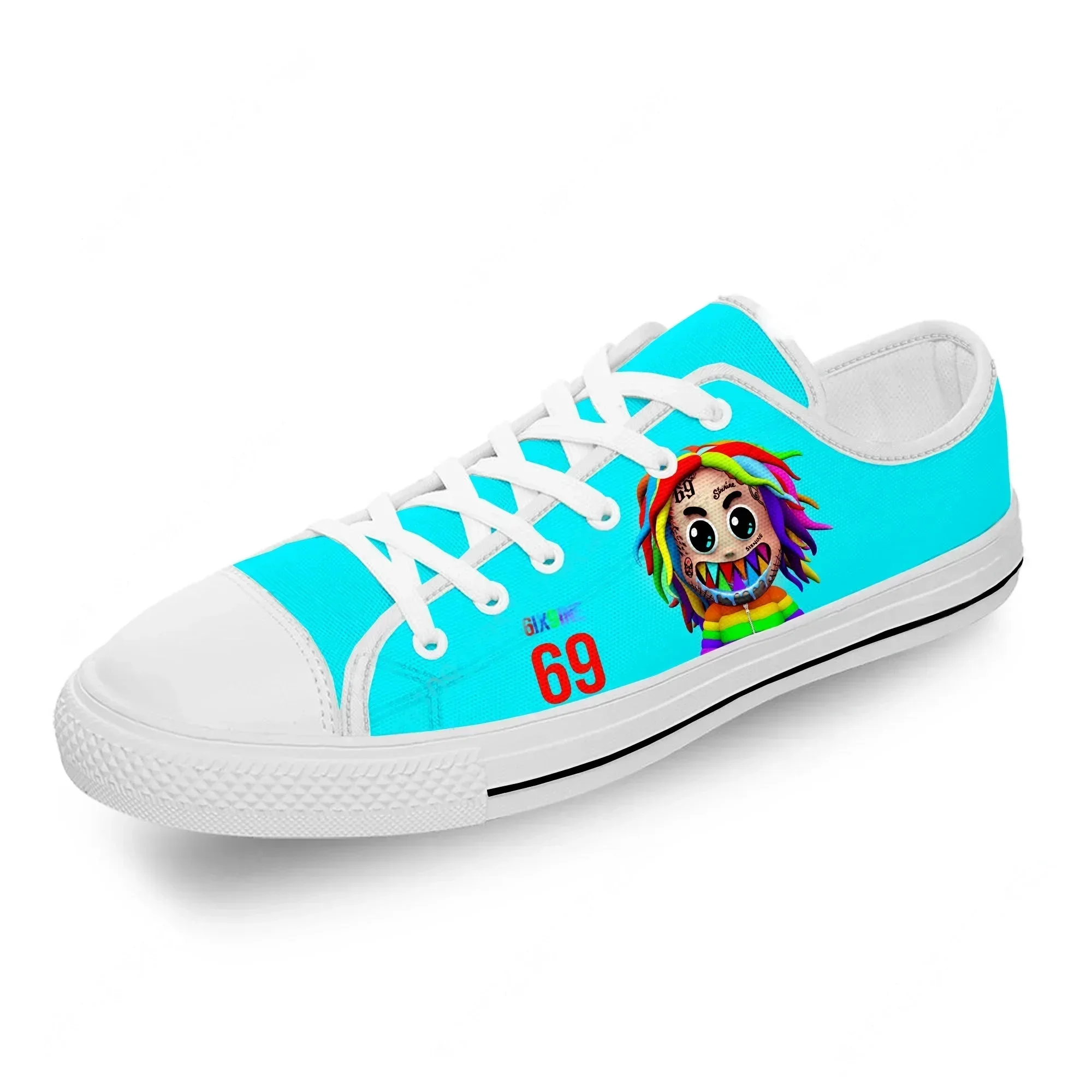6IX9INE Hip Hop Rapper Rap Music White Cloth Fashion 3D Print Low Top Canvas Shoes Men Women Lightweight Breathable Sneakers
6IX9INE Hip Hop Rapper Rap Music White Cloth Fashion 3D Print Low Top Canvas Shoes Men Women Lightweight Breathable Sneakers