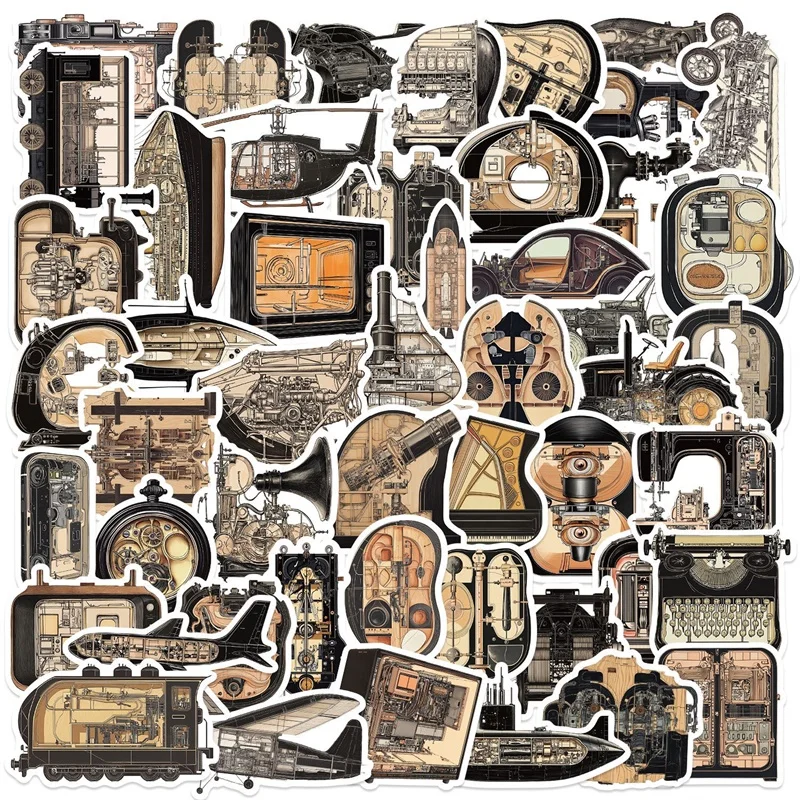 10/30/50PCS Vintage Mechanical Anatomy PVC Sticky Sticker Aesthetic Stationery DIY Decoration Scrapbooking School Supplies
10/30/50PCS Vintage Mechanical Anatomy PVC Sticky Sticker Aesthetic Stationery DIY Decoration Scrapbooking School Supplies