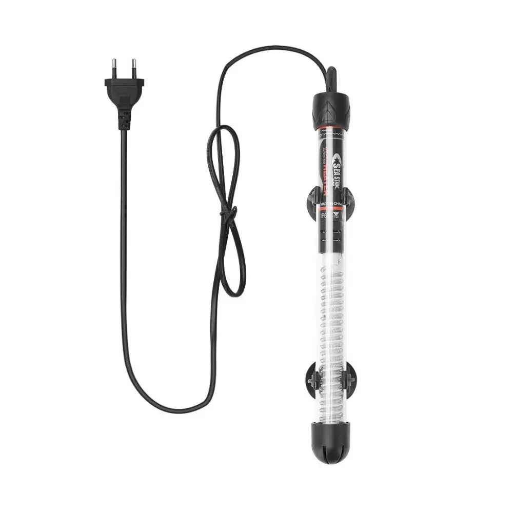 25-300W Temperature Thermostat Heater Rod EU Plug Glass Fish Tank Water Heater Submersible Waterproof Aquarium Heater Reptiles
25-300W Temperature Thermostat Heater Rod EU Plug Glass Fish Tank Water Heater Submersible Waterproof Aquarium Heater Reptiles