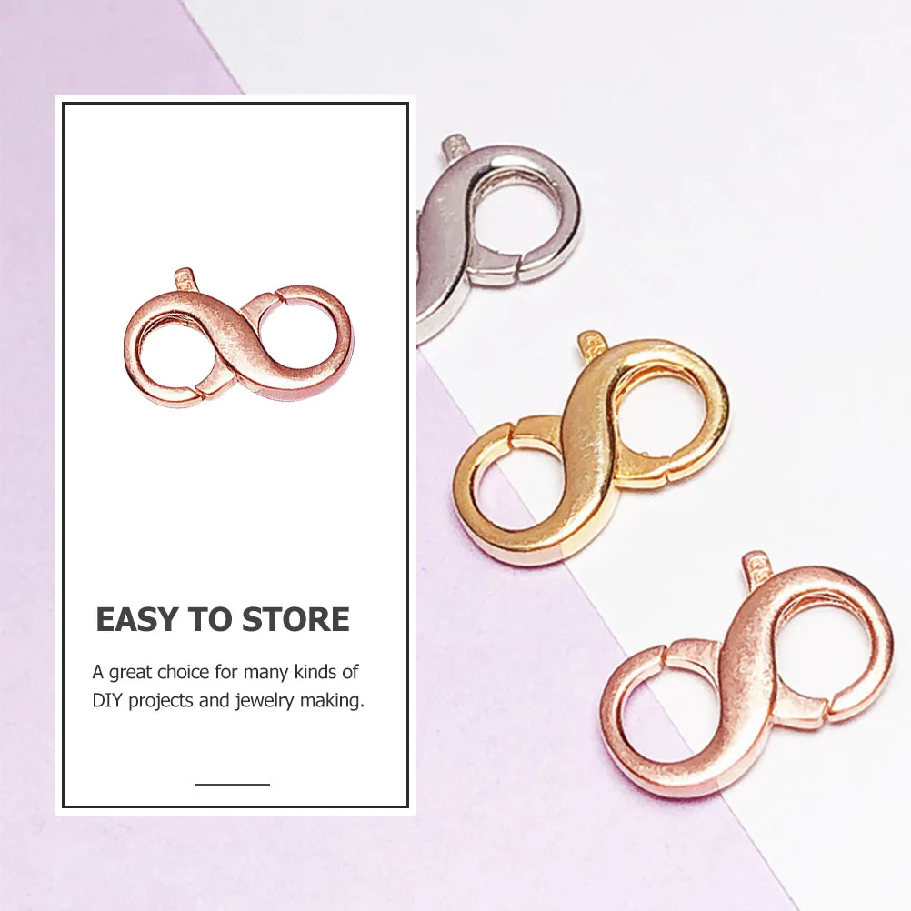 Jewelry Making Clasp Double Opening Necklace Shortener Extender Supply Clip Ring Clasps
Jewelry Making Clasp Double Opening Necklace Shortener Extender Supply Clip Ring Clasps