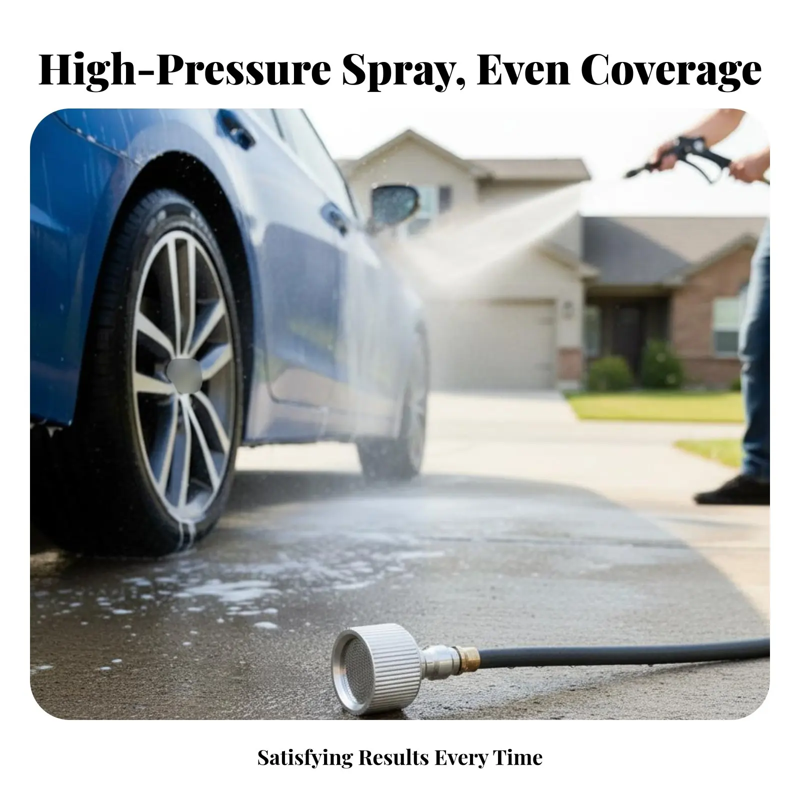 High Pressure Washer Spray Tip Full-Metal Construction Pressure Washer Shower Spray Tip Car Wash Dispenser Head Versatile
High Pressure Washer Spray Tip Full-Metal Construction Pressure Washer Shower Spray Tip Car Wash Dispenser Head Versatile