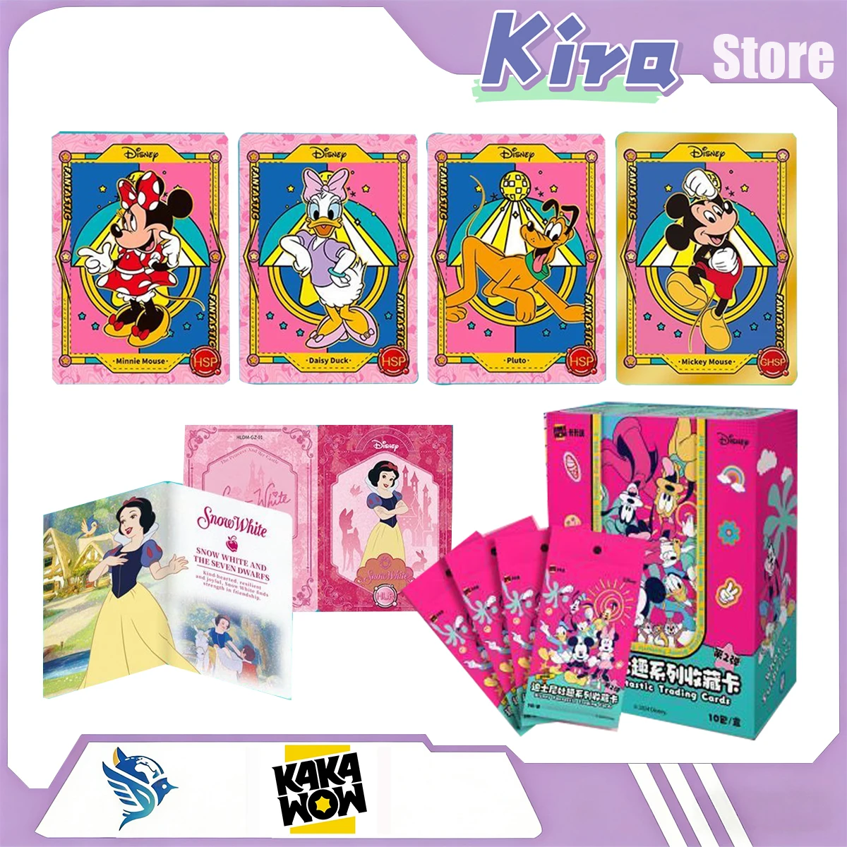 KAKAWOW Disney Happy Edition Collection Card Volume 2 Disney's Fun and Wonders Series Anime Peripheral Mickey Minnie Donald Duck
KAKAWOW Disney Happy Edition Collection Card Volume 2 Disney's Fun and Wonders Series Anime Peripheral Mickey Minnie Donald Duck