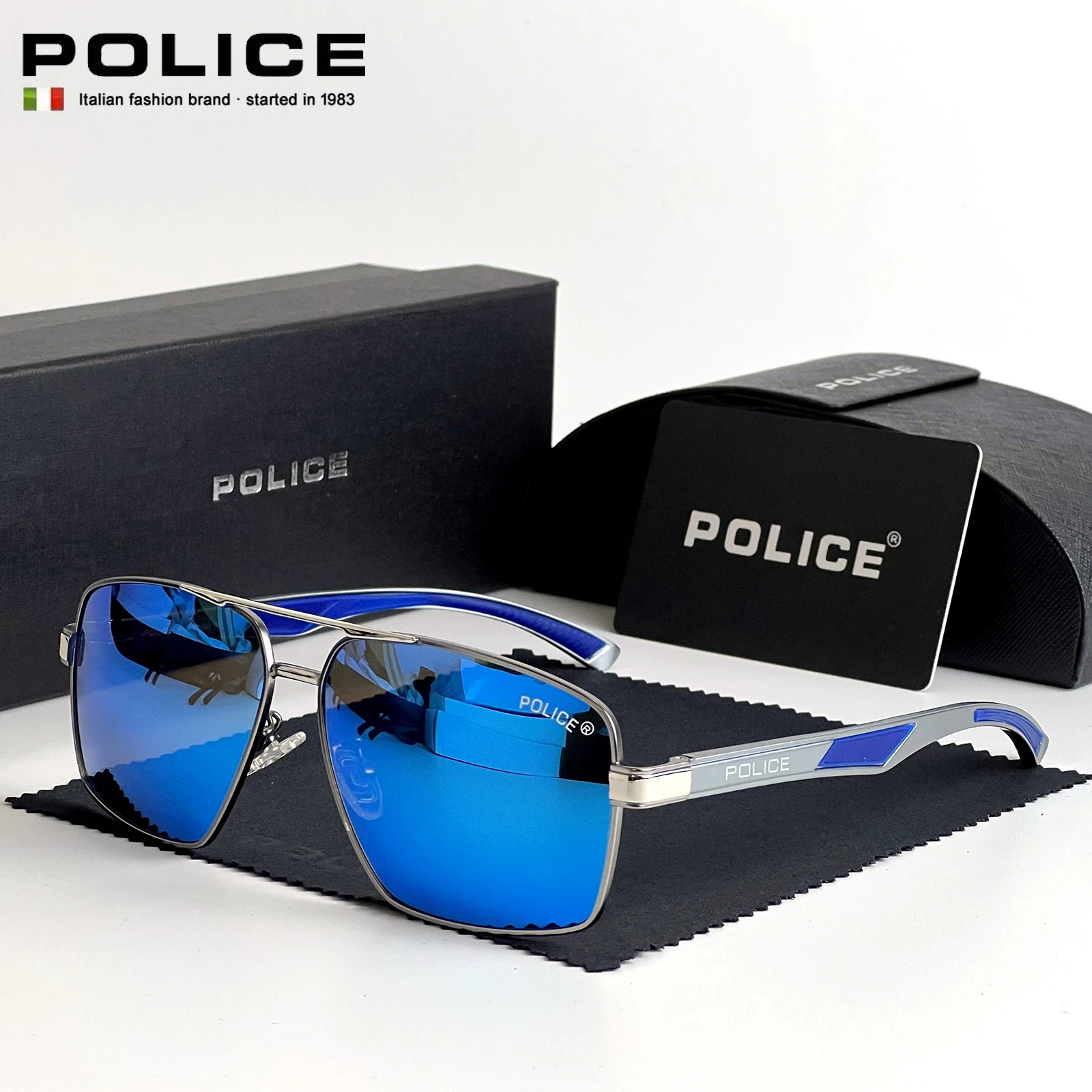 Policer Sunglasses for Men Polarized Sun Glasses Travel Eyewears Classic Pilot Goggle with UV 400 Protection Luxury brands 3886
Policer Sunglasses for Men Polarized Sun Glasses Travel Eyewears Classic Pilot Goggle with UV 400 Protection Luxury brands 3886