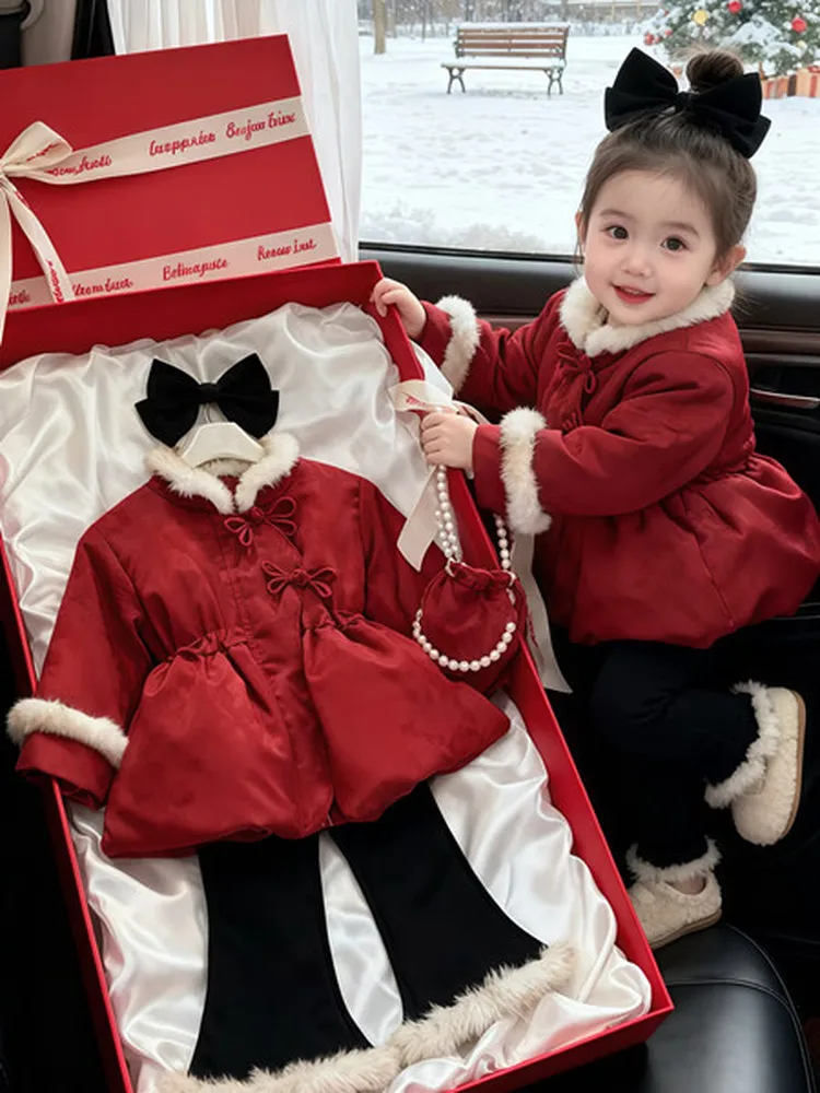 Хлопковая куртка Thiened Fce для девочек, новогодняя одежда, ретро-стиль, детская зимняя верхняя одежда, свободный крой, милый дизайн
Хлопковая куртка Thiened Fce для девочек, новогодняя одежда, ретро-стиль, детская зимняя верхняя одежда, свободный крой, милый дизайн