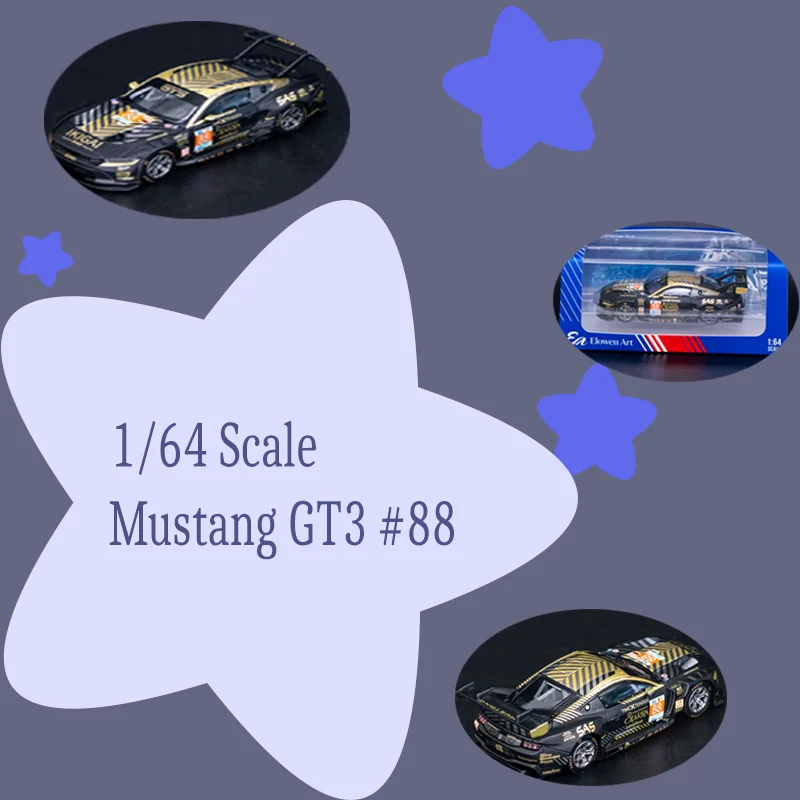 EA 1:64 Scale Mustang GT3 #88 Alloy Car Model Desktop Decoration Unique Gift Static Display Collectibles Toy
EA 1:64 Scale Mustang GT3 #88 Alloy Car Model Desktop Decoration Unique Gift Static Display Collectibles Toy