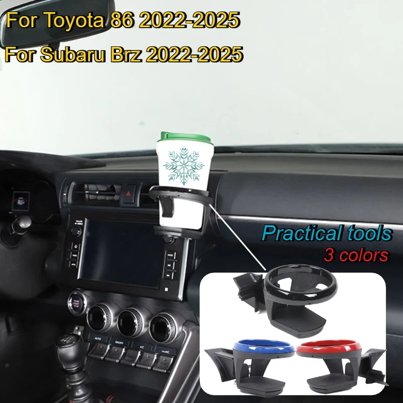 YK For Toyota 86 for Subaru Brz 2022-2025 ABS Black Car Central Air Outlet Cup Holder Storage Rack Interior Car Accessories
YK For Toyota 86 for Subaru Brz 2022-2025 ABS Black Car Central Air Outlet Cup Holder Storage Rack Interior Car Accessories