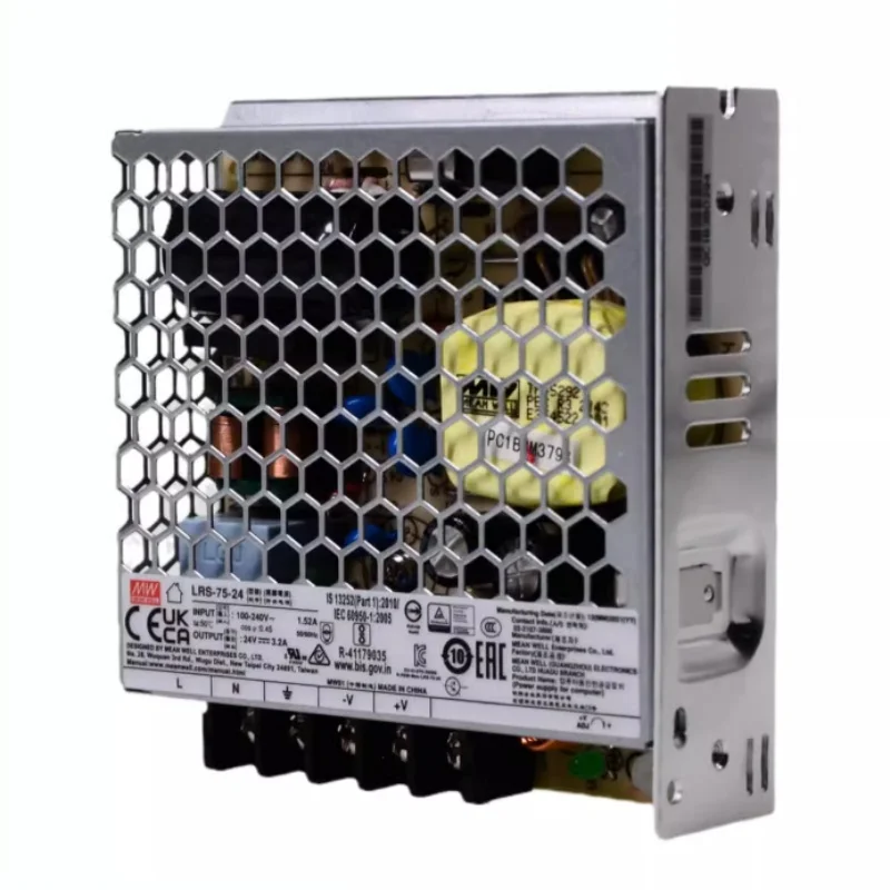 MEAN WELL LRS-75 Serie LRS-75-5 LRS-75-12 LRS-75-15 LRS-75-24 LRS-75-36 LRS-75-48 Alimentatore Switching a Uuscita Singola
MEAN WELL LRS-75 Serie LRS-75-5 LRS-75-12 LRS-75-15 LRS-75-24 LRS-75-36 LRS-75-48 Alimentatore Switching a Uuscita Singola