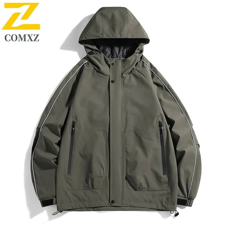 COMXZ 2025 Men Women Outdoor Hiking Jacket New Spring Autumn Waterproof Softshell Camping Fishing Travel Tech Sport Windbreaker 
COMXZ 2025 Men Women Outdoor Hiking Jacket New Spring Autumn Waterproof Softshell Camping Fishing Travel Tech Sport Windbreaker
