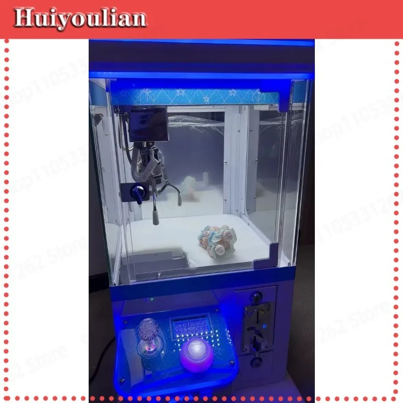 Mini Claw Machine with Coin Operated Mode Transparent Grabber for Home Business Gift Game
Mini Claw Machine with Coin Operated Mode Transparent Grabber for Home Business Gift Game
