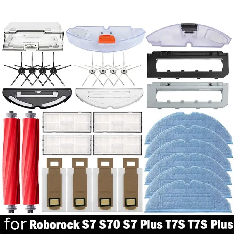 ABZL For Roborock S7 S70 S7 Plus T7S T7S Plus Sweeper Spare Parts Vacuum Cleaner Accessories
ABZL For Roborock S7 S70 S7 Plus T7S T7S Plus Sweeper Spare Parts Vacuum Cleaner Accessories