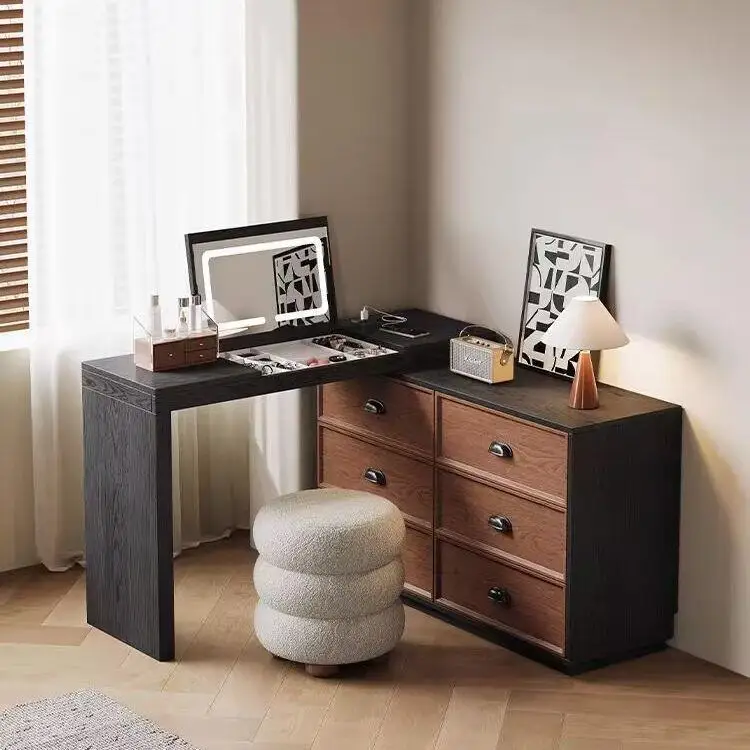 All solid wood retro style dresser chest cabinet integrated bedroom dressing table storagecabinet bedsidecabinet retractable m
All solid wood retro style dresser chest cabinet integrated bedroom dressing table storagecabinet bedsidecabinet retractable m