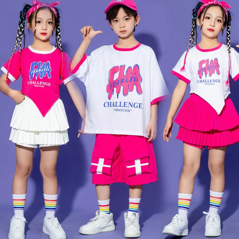 Hip Hop Outfit Boys Tshirt Street Dance Graffiti Shorts Girls Tee Rose Skirts Child Streetwear Clothes Sets Kids Jazz Costumes
Hip Hop Outfit Boys Tshirt Street Dance Graffiti Shorts Girls Tee Rose Skirts Child Streetwear Clothes Sets Kids Jazz Costumes