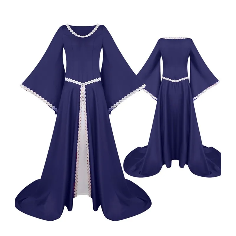2020 New Medieval Retro Long Dress Halloween Witch Magician Missionary Cosplay Costume Women's Fashion Historical Period Clot...
2020 New Medieval Retro Long Dress Halloween Witch Magician Missionary Cosplay Costume Women's Fashion Historical Period Clot...