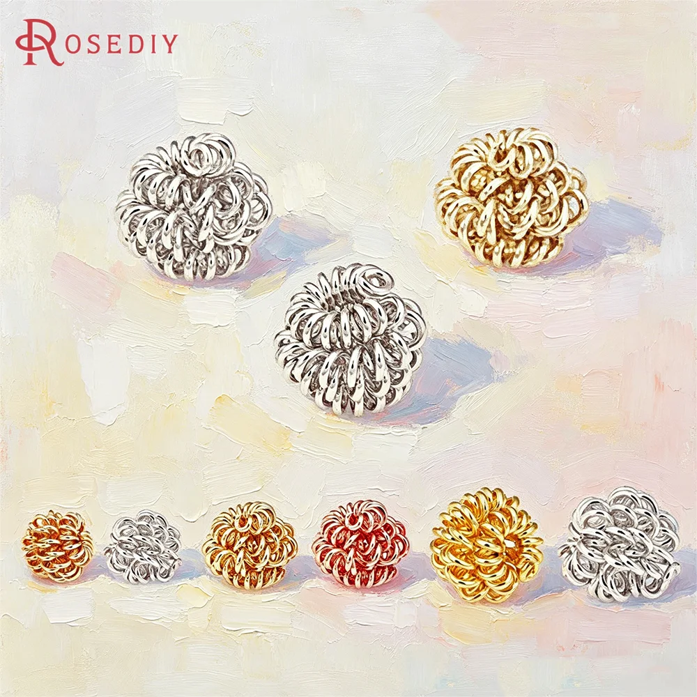 5MM 6MM 8MM 18K Gold Color Spring Style Bracelets Spacer Beads Jewelry Necklaces Making High Quality Diy Findings Accessories
5MM 6MM 8MM 18K Gold Color Spring Style Bracelets Spacer Beads Jewelry Necklaces Making High Quality Diy Findings Accessories