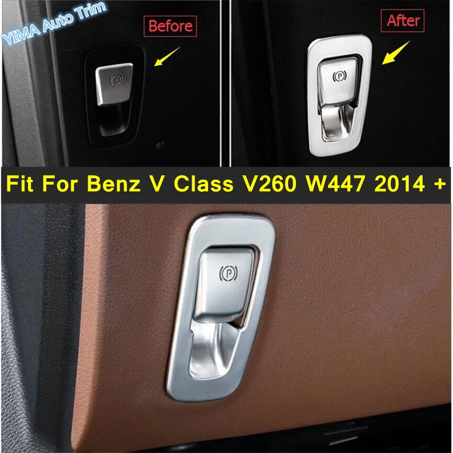 Lapetus Auto Styling Electric Hand Parking Brake Button Frame Cover Trim Fit For Mercedes Benz V Class V260 W447 2014 - 2021 ABS
Lapetus Auto Styling Electric Hand Parking Brake Button Frame Cover Trim Fit For Mercedes Benz V Class V260 W447 2014 - 2021 ABS