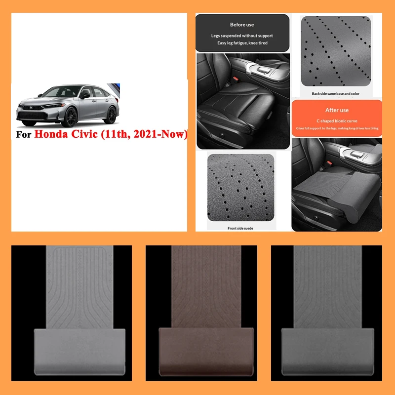 For Honda Civic 11th 2021-2026 Car Seat Leg Support Extension Mat support pad Seat extension leg pad
For Honda Civic 11th 2021-2026 Car Seat Leg Support Extension Mat support pad Seat extension leg pad