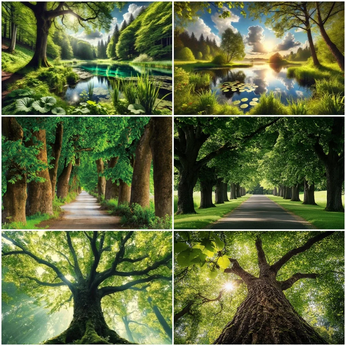Green Forest Landscape Background Tree Green Leaves Natural Scenery Photography Backdrop Supplies Party Decorations Walls Banner
Green Forest Landscape Background Tree Green Leaves Natural Scenery Photography Backdrop Supplies Party Decorations Walls Banner