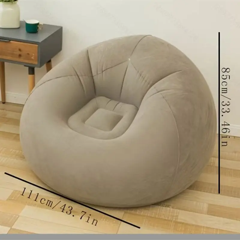 New inflatable spherical sofa pvc flocking lazy sofa, foldable storage single inflatable backrest sofa
New inflatable spherical sofa pvc flocking lazy sofa, foldable storage single inflatable backrest sofa