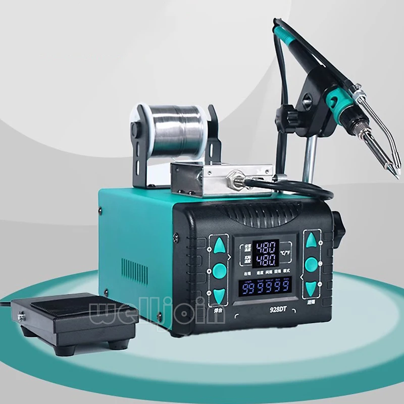 928DT High-power Soldering Machine Pedal-type Constant Temperature Soldering Station Industrial Grade Electric Soldering Iron
928DT High-power Soldering Machine Pedal-type Constant Temperature Soldering Station Industrial Grade Electric Soldering Iron