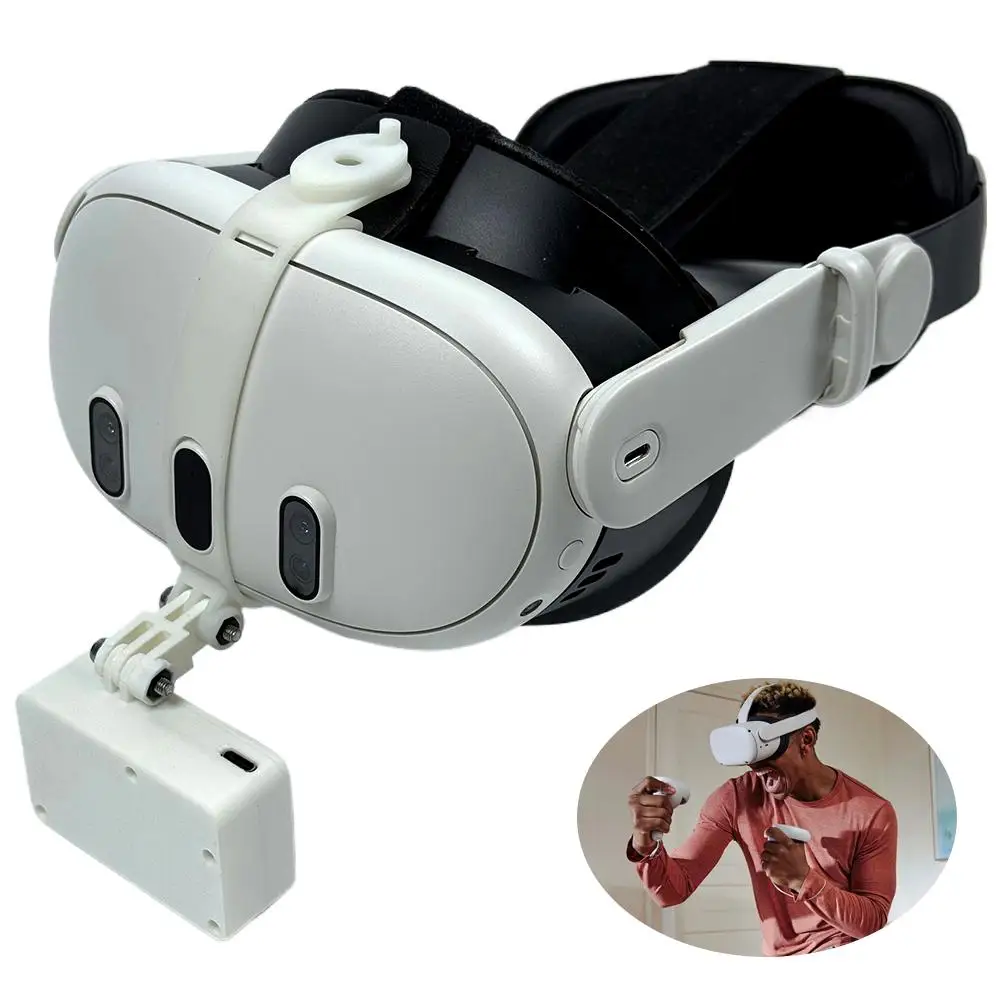 For Quest/Pico/PCVR High-precision Facial Capture Module Low Latency Immersive VR Motion Capture Accessory
For Quest/Pico/PCVR High-precision Facial Capture Module Low Latency Immersive VR Motion Capture Accessory