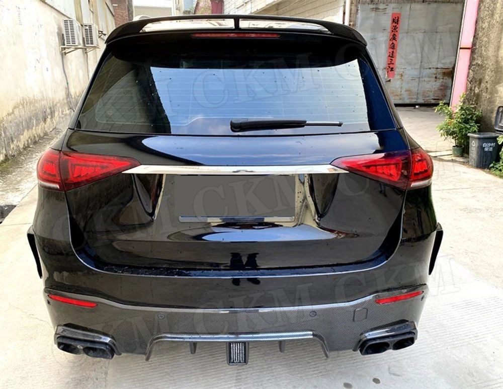 Dry Carbon Fiber Auto Styling Rear Roof Spoiler for Mercedes Benz GLE Class W167 GLE53 AMG SUV 2020 UP FRP Unpainted Material
Dry Carbon Fiber Auto Styling Rear Roof Spoiler for Mercedes Benz GLE Class W167 GLE53 AMG SUV 2020 UP FRP Unpainted Material