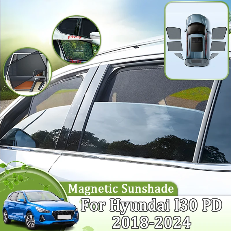Magnetic Sunshades For Hyundai I30 PD Hatchback 2018-2024 Auto Anti-UV Privacys Protection Coverage Blocking Curtain Accessories
Magnetic Sunshades For Hyundai I30 PD Hatchback 2018-2024 Auto Anti-UV Privacys Protection Coverage Blocking Curtain Accessories