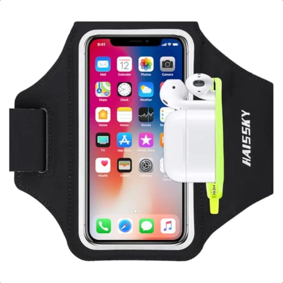 Running Armband with Earphone Bag Cell Phone Armband for iPhone 16 15 Pro 14 Plus 13 11 XR XS Galaxy S24 S10 Water Resistant Sp
Running Armband with Earphone Bag Cell Phone Armband for iPhone 16 15 Pro 14 Plus 13 11 XR XS Galaxy S24 S10 Water Resistant Sp