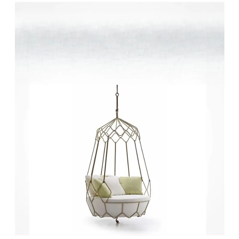Outdoor swing hanging basket patio hanging rattan cradle chair designer villa living room leisure sofa hammock
Outdoor swing hanging basket patio hanging rattan cradle chair designer villa living room leisure sofa hammock
