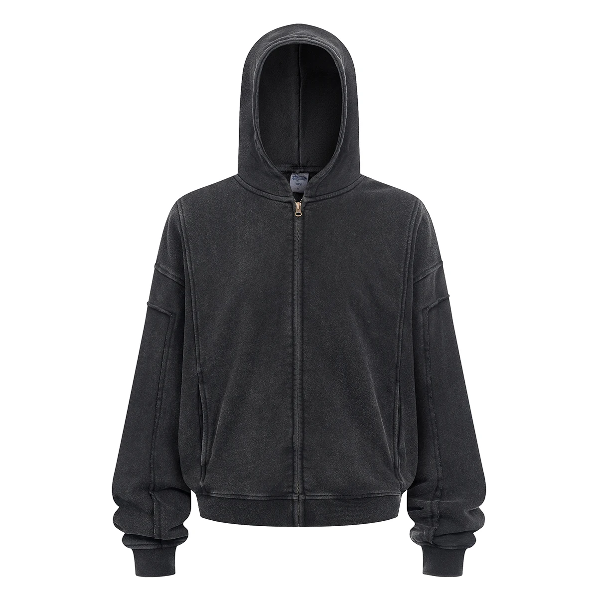 Autumn Winter New Oversized Edges Fraying Splicing Zipper Hoodie Cardigan Men Hip Hop Dyeing Acid Wash Hooded Sweatshirt Baggy
Autumn Winter New Oversized Edges Fraying Splicing Zipper Hoodie Cardigan Men Hip Hop Dyeing Acid Wash Hooded Sweatshirt Baggy