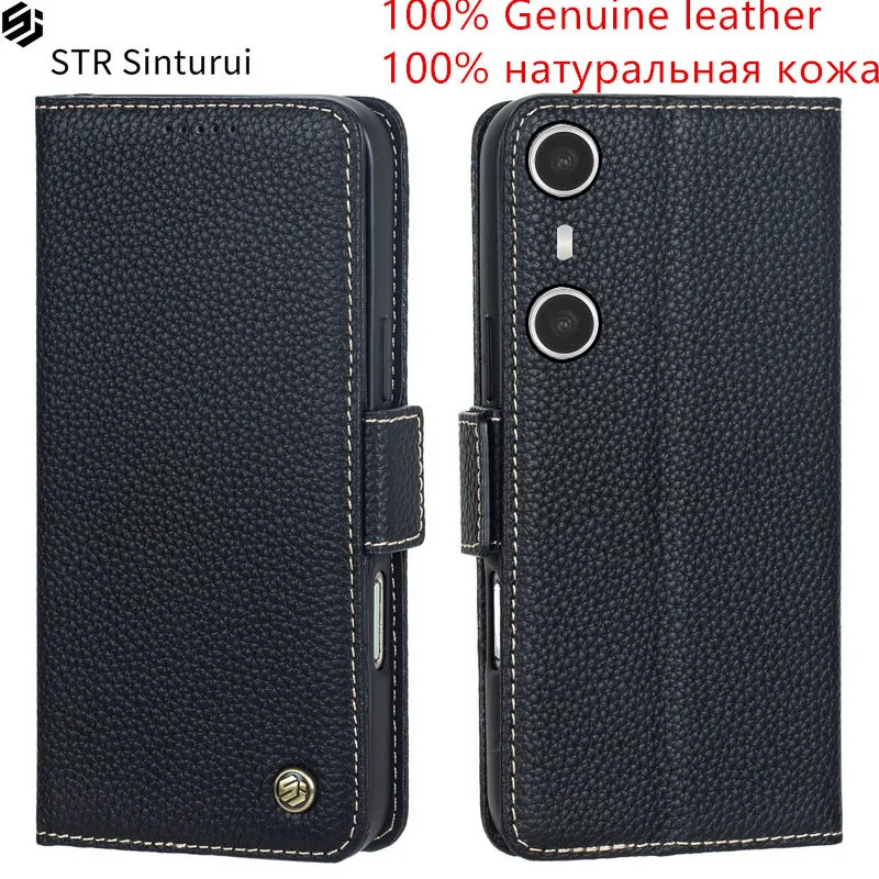 STR 100% Genuine lychee grain leather card Slot Wallet Cover For Xreal Beam Pro 5G Flip Magnetic button shockproof phone Case
STR 100% Genuine lychee grain leather card Slot Wallet Cover For Xreal Beam Pro 5G Flip Magnetic button shockproof phone Case