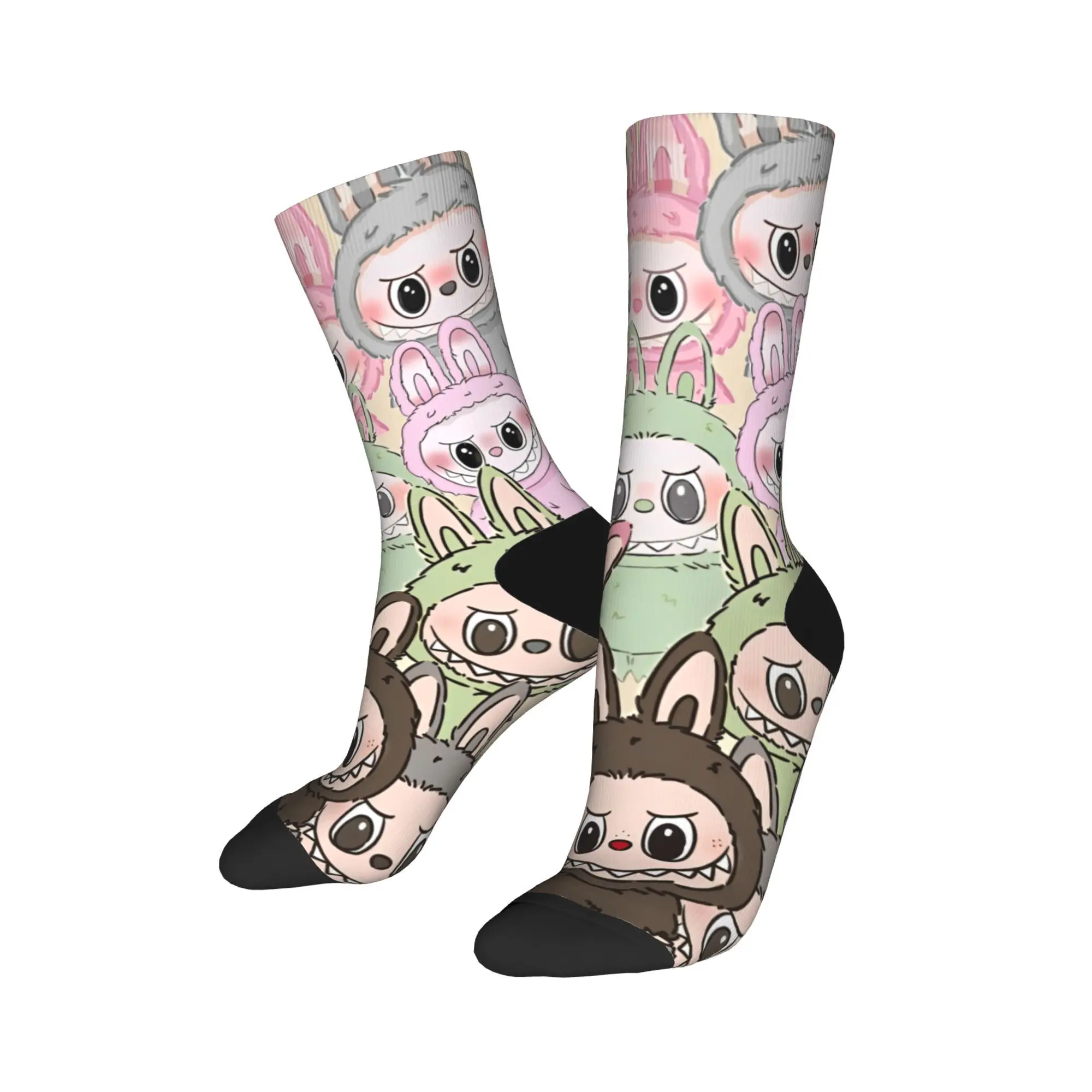 LABUBU Socks Men's Women's Polyester Funny Happy Cartoon Monsters Socks Spring Summer Autumn Winter Middle Tube Stockings Gifts
LABUBU Socks Men's Women's Polyester Funny Happy Cartoon Monsters Socks Spring Summer Autumn Winter Middle Tube Stockings Gifts