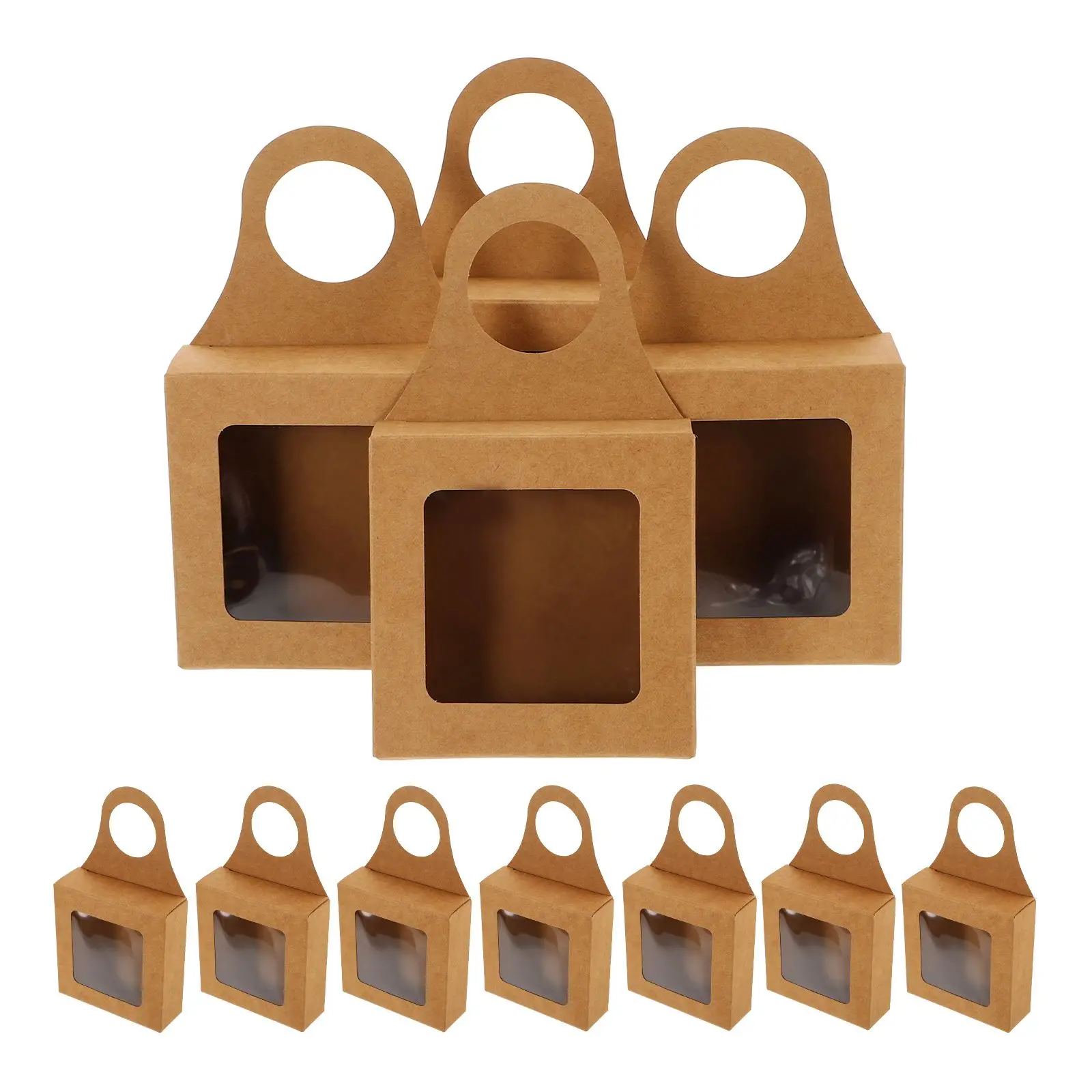 20 Pcs Paper Hook Boxes 9x3x9cm Window Design Gift Bottle Packaging Hanging Storage Cases Foldable Kitchen Bar Items
20 Pcs Paper Hook Boxes 9x3x9cm Window Design Gift Bottle Packaging Hanging Storage Cases Foldable Kitchen Bar Items