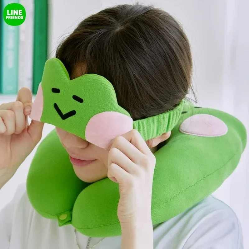 Дорожный набор Line Friends Lenini серии «Приключения», аниме маска для глаз, подушка для шеи, мультяшная маска для сна, затенения глаз, кавайная U-образная подушка
Дорожный набор Line Friends Lenini серии «Приключения», аниме маска для глаз, подушка для шеи, мультяшная маска для сна, затенения глаз, кавайная U-образная подушка