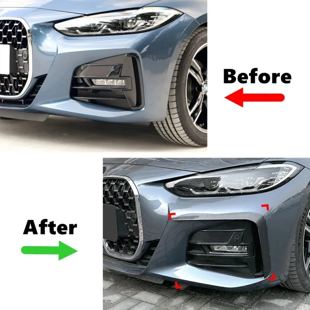 Front Bumper Spoiler Splitter Air Vent Fog Lamp Grille Trim For BMW 4 series G22 G23 G26 M Sport 2020 2021 2022 2023
Front Bumper Spoiler Splitter Air Vent Fog Lamp Grille Trim For BMW 4 series G22 G23 G26 M Sport 2020 2021 2022 2023