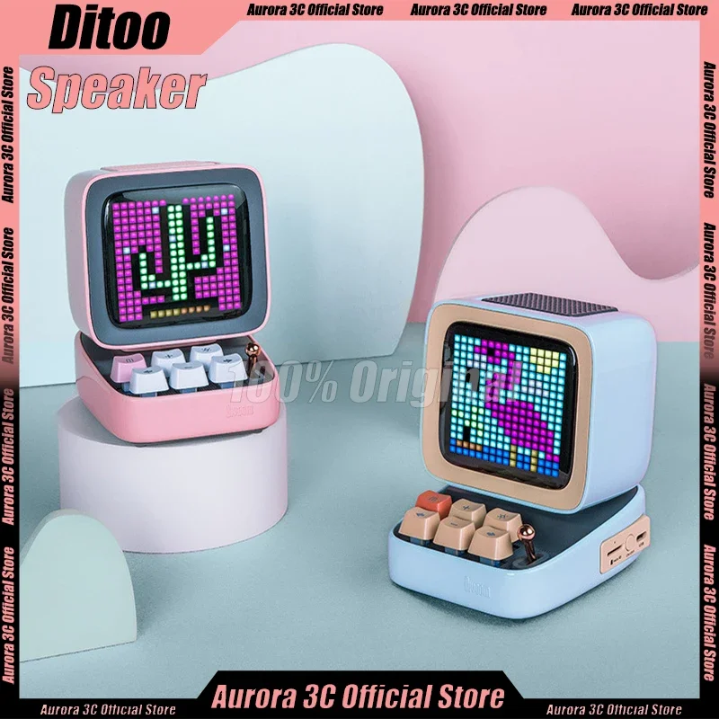 Ditoo Speaker Retro Pixel Art Bluetooth Portable Ditoo MIC Plus Sound Alarm Clock Diy Home Cute LED Lighting Sound Birthday Gift
Ditoo Speaker Retro Pixel Art Bluetooth Portable Ditoo MIC Plus Sound Alarm Clock Diy Home Cute LED Lighting Sound Birthday Gift