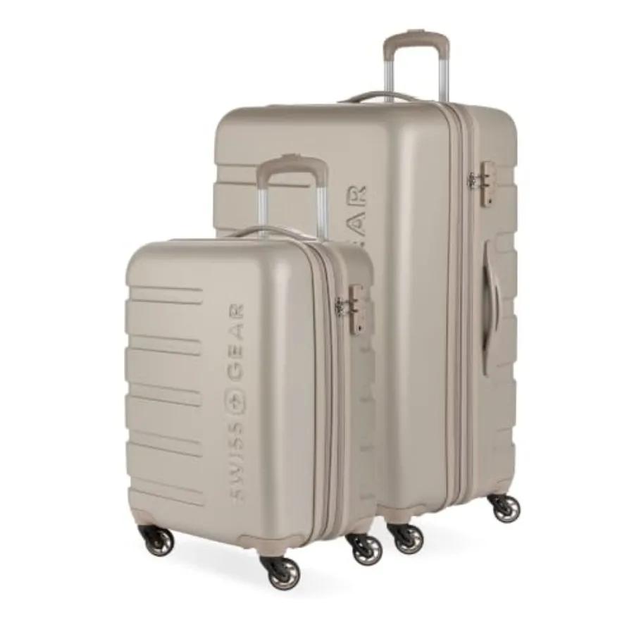 Signature Carry-On/Large Hardside Expandable Spinner Luggage Set, ABS Construction, TSA-Friendly Lock,,19/27-Inch
Signature Carry-On/Large Hardside Expandable Spinner Luggage Set, ABS Construction, TSA-Friendly Lock,,19/27-Inch