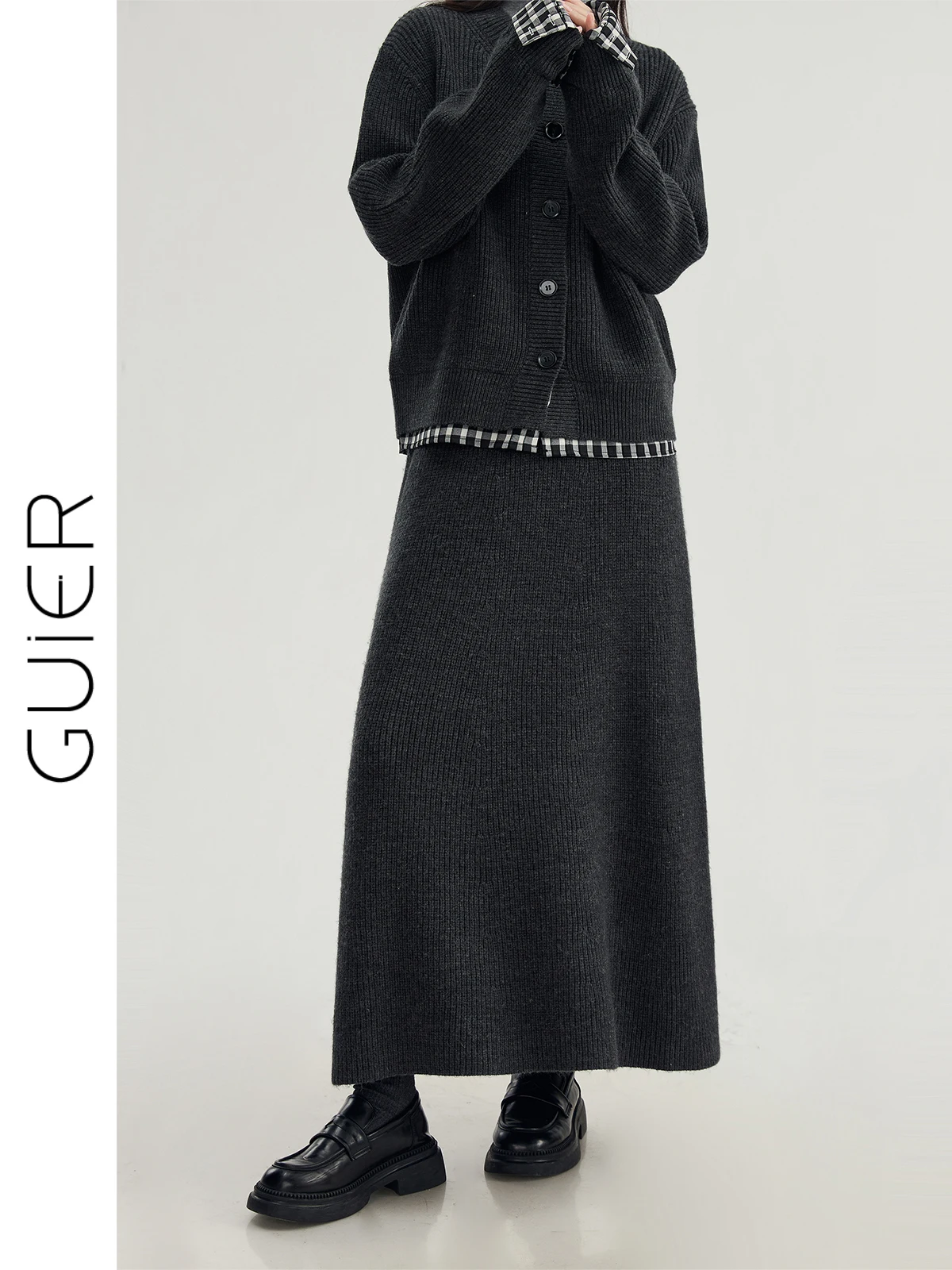 Вязаная юбка А-силуэта миди с завышенной талией для женщин, весна-осень, новинка, повседневный стиль для офиса и отдыха
Вязаная юбка А-силуэта миди с завышенной талией для женщин, весна-осень, новинка, повседневный стиль для офиса и отдыха