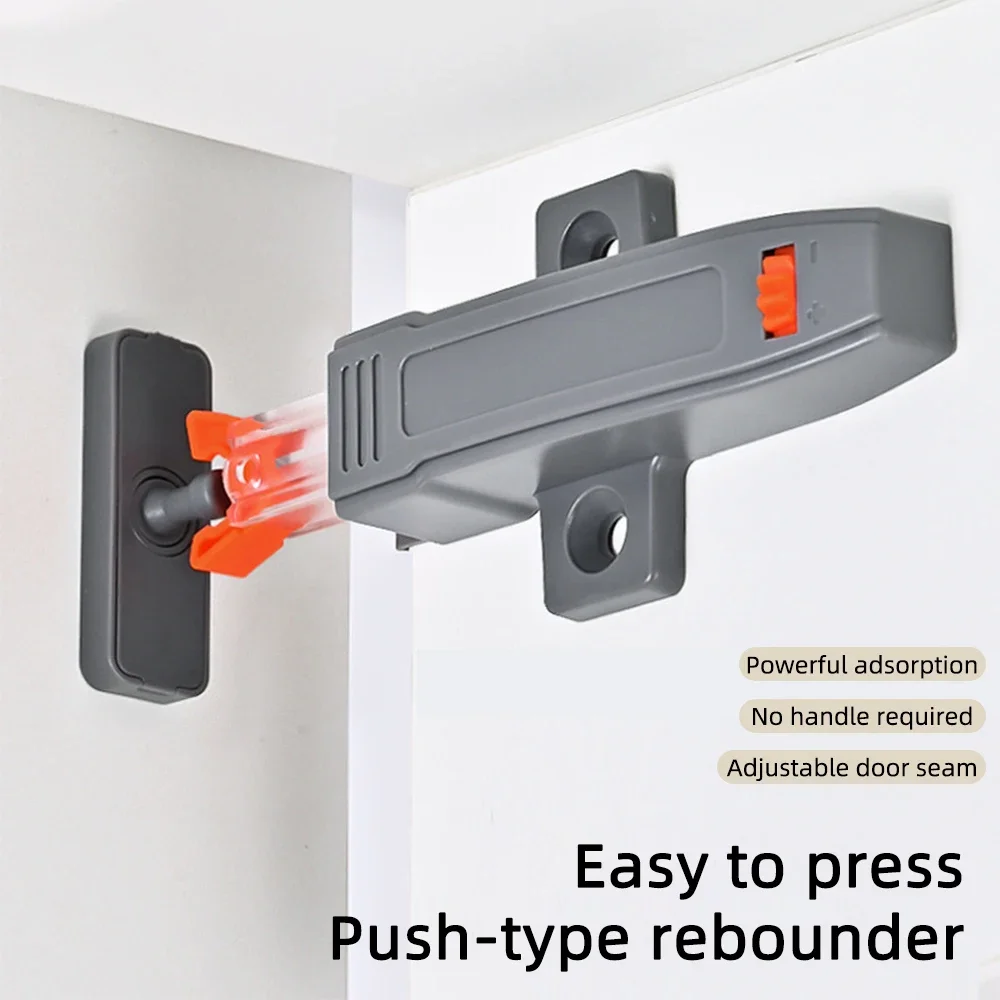 ABS Cabinet Catches,Snap-Type Adjustable Cabinet Door Catches,Silent Damper Buffer Rebound Device for Smooth Closing
ABS Cabinet Catches,Snap-Type Adjustable Cabinet Door Catches,Silent Damper Buffer Rebound Device for Smooth Closing