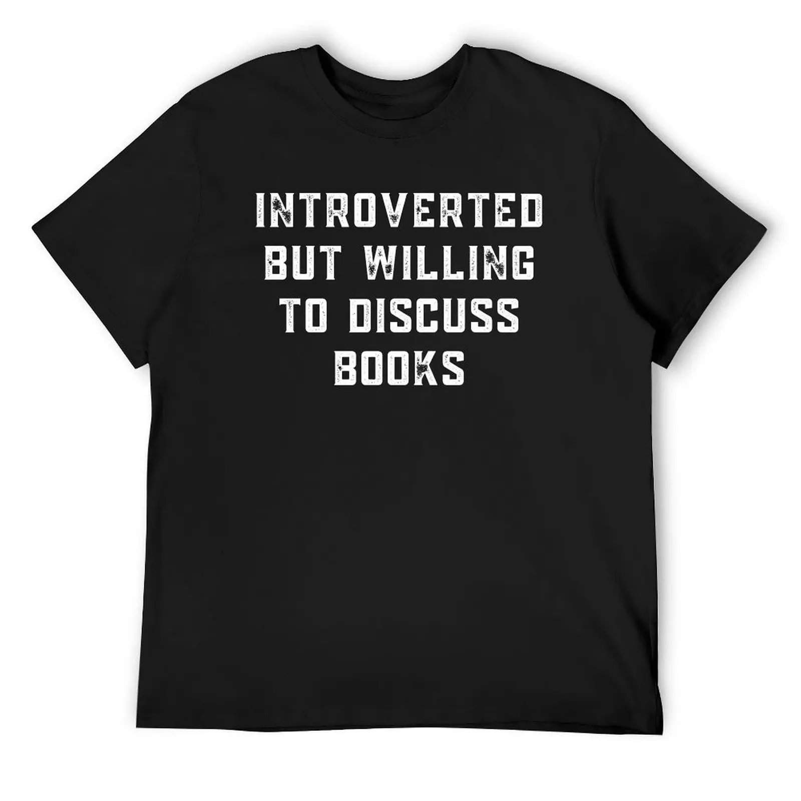 Introverted But Willing To Discuss Books - Book Lovers Funny T-Shirt man clothes oversized graphic tee men workout shirt
Introverted But Willing To Discuss Books - Book Lovers Funny T-Shirt man clothes oversized graphic tee men workout shirt