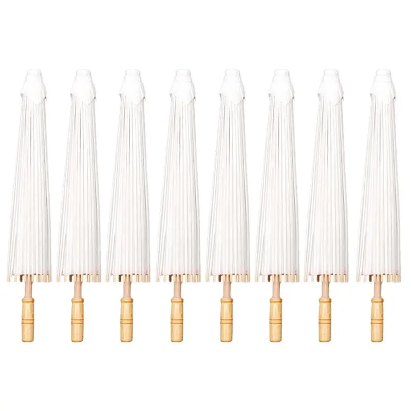 8PCS Paper Parasol Wedding Umbrella Party Favor Bamboo Umbrellas For Bridal Shower Centerpieces Photo Props Multi-Purpose
8PCS Paper Parasol Wedding Umbrella Party Favor Bamboo Umbrellas For Bridal Shower Centerpieces Photo Props Multi-Purpose
