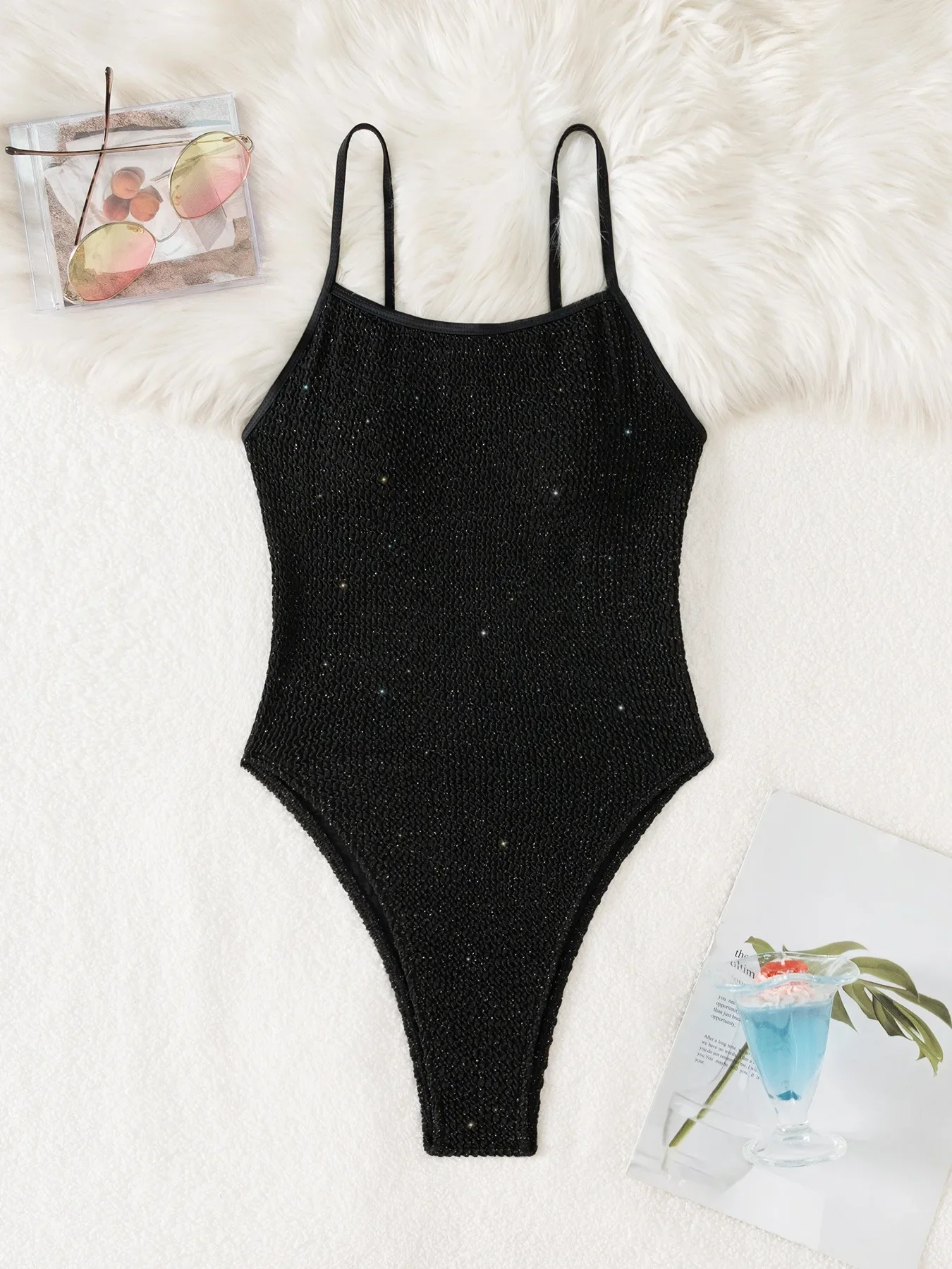 sexy glitter black plain swimsuits one piece shinny women's bikinis thong swimwear bodysuits women biquini bathing suits tankini
sexy glitter black plain swimsuits one piece shinny women's bikinis thong swimwear bodysuits women biquini bathing suits tankini