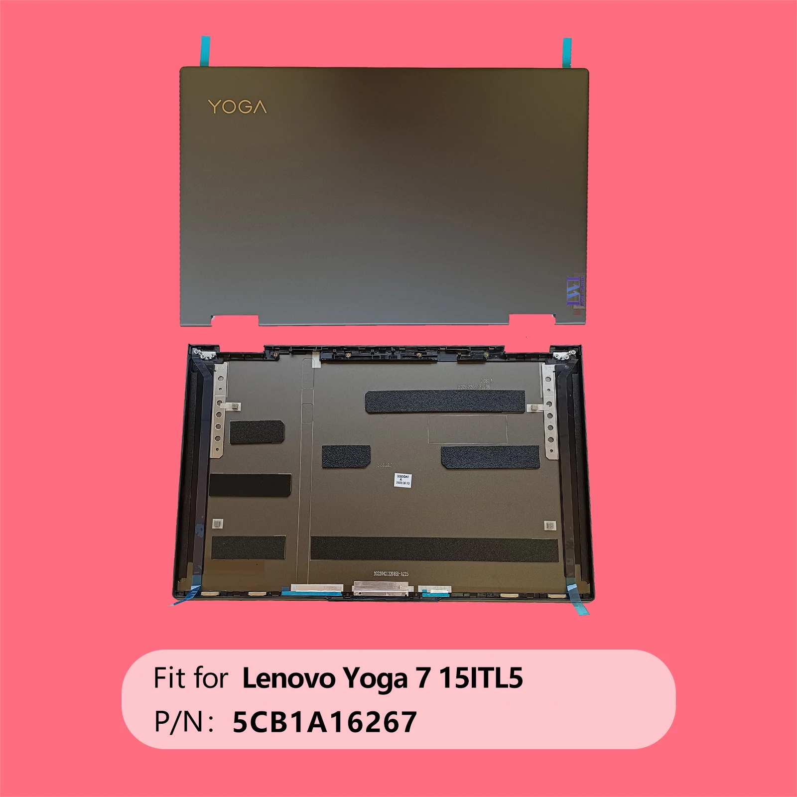 5CB1A16267 оригинальный новый задний чехол для Lenovo Yoga 7-15ITL5 15,6 "ЖК-задняя крышка черновато-зеленый
5CB1A16267 оригинальный новый задний чехол для Lenovo Yoga 7-15ITL5 15,6 "ЖК-задняя крышка черновато-зеленый