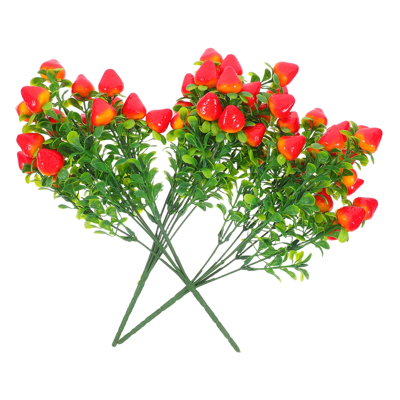 3 Pcs Artificial Strawberry Plants Simulated Fruit Branches Decorative Bouquet Sticks Party Photoshoot Plastic
3 Pcs Artificial Strawberry Plants Simulated Fruit Branches Decorative Bouquet Sticks Party Photoshoot Plastic