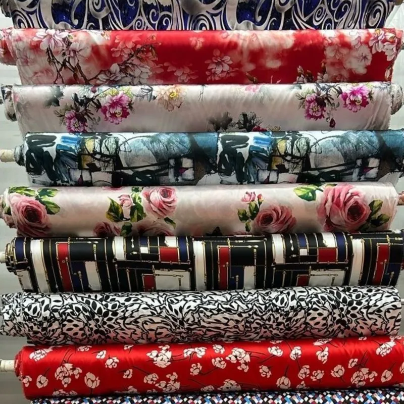 Silk 19momme Elastic Satin Fabric Digital Printing Cheongsam Shirt Dress Scarf
Silk 19momme Elastic Satin Fabric Digital Printing Cheongsam Shirt Dress Scarf