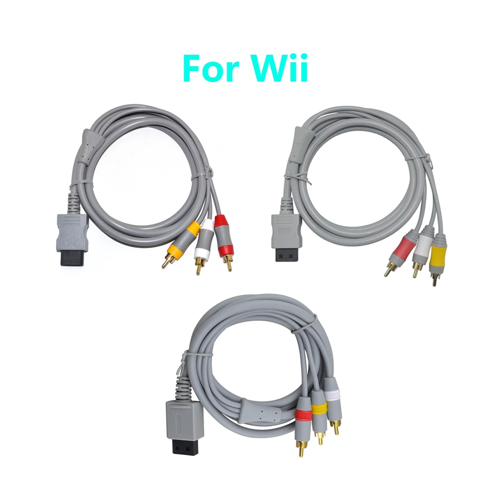 10pcs 1.8m Audio Video AV Cable For Nintend For Wii Audio Video AV Line Cord Cable 3RCA Converter Wire For Speaker CD DVD
10pcs 1.8m Audio Video AV Cable For Nintend For Wii Audio Video AV Line Cord Cable 3RCA Converter Wire For Speaker CD DVD