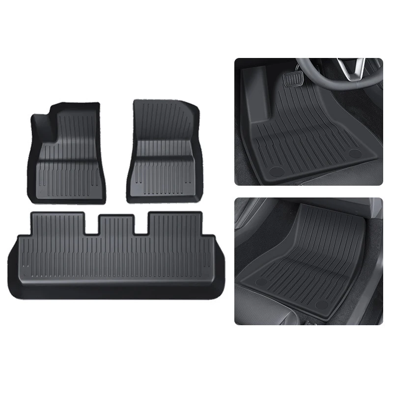 For Tesla Model 3 Highland 2024 Floor Mat TPE Carpet Waterproof Weather-resistant Foot Pads Mats
For Tesla Model 3 Highland 2024 Floor Mat TPE Carpet Waterproof Weather-resistant Foot Pads Mats